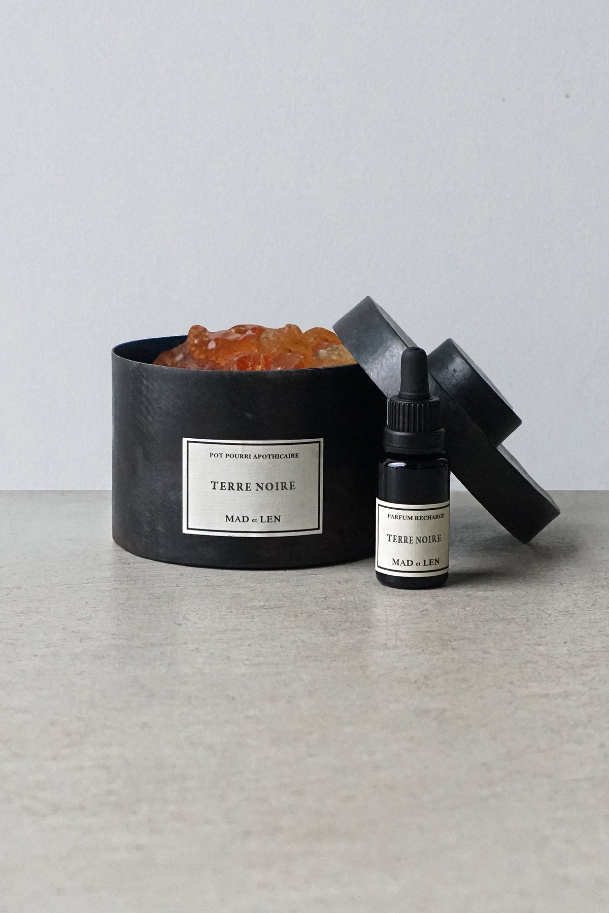 Pot Pourri d'Apothicaire VEGETAL AMBER - ASPHALTE ROSE - 300g