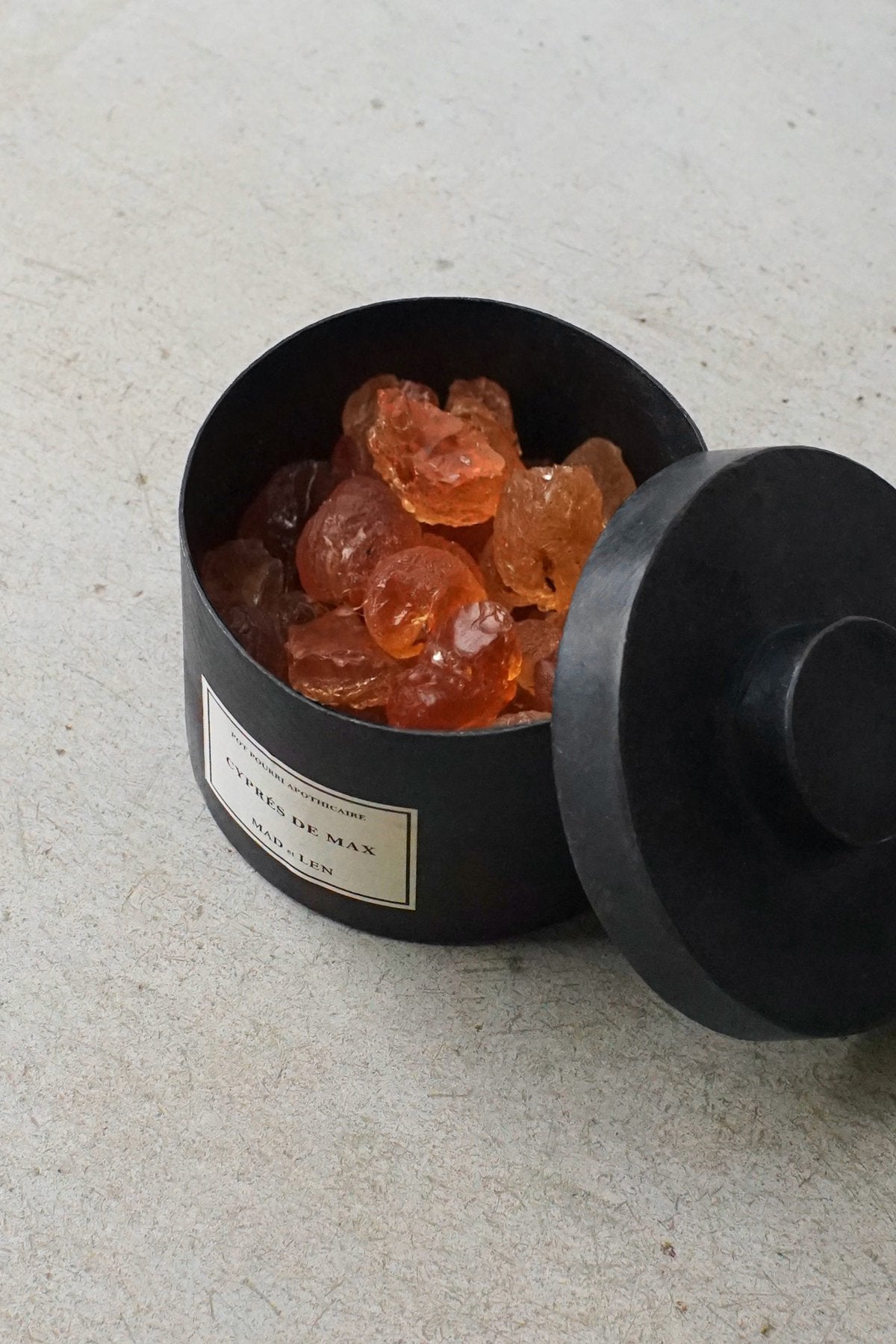 Pot Pourri d'Apothicaire VEGETAL AMBER - ASPHALTE ROSE - 300g
