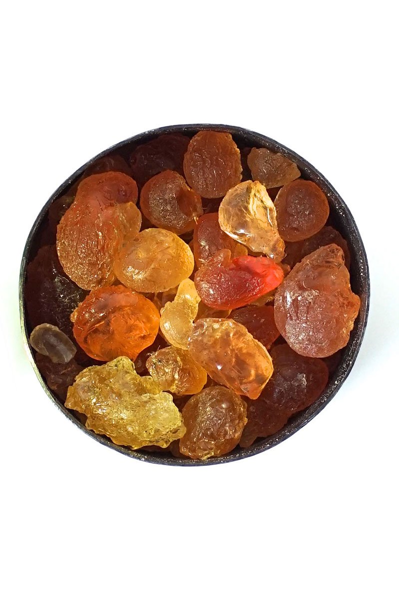 Pot Pourri d'Apothicaire VEGETAL AMBER - ASPHALTE ROSE - 300g