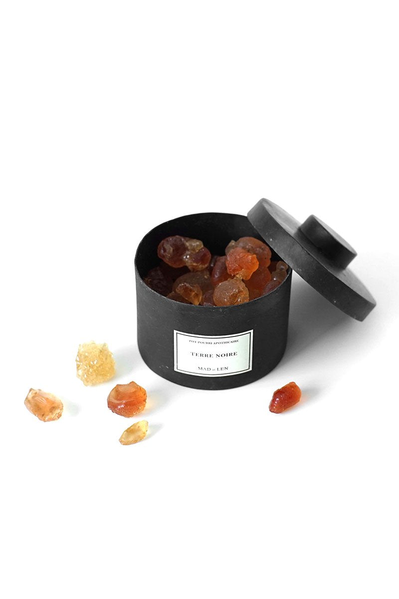 Pot Pourri d'Apothicaire VEGETAL AMBER - ASPHALTE ROSE - 300g