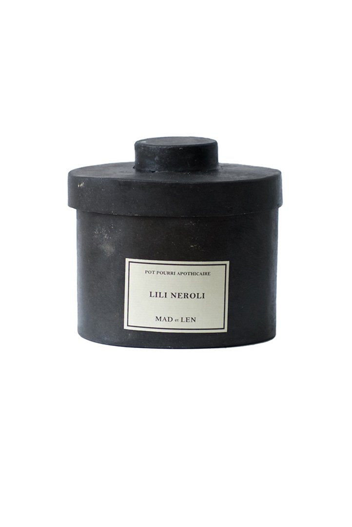 Pot Pourri d'Apothicaire BLACK LAVA ROCK - LILI NEROLI - 300g