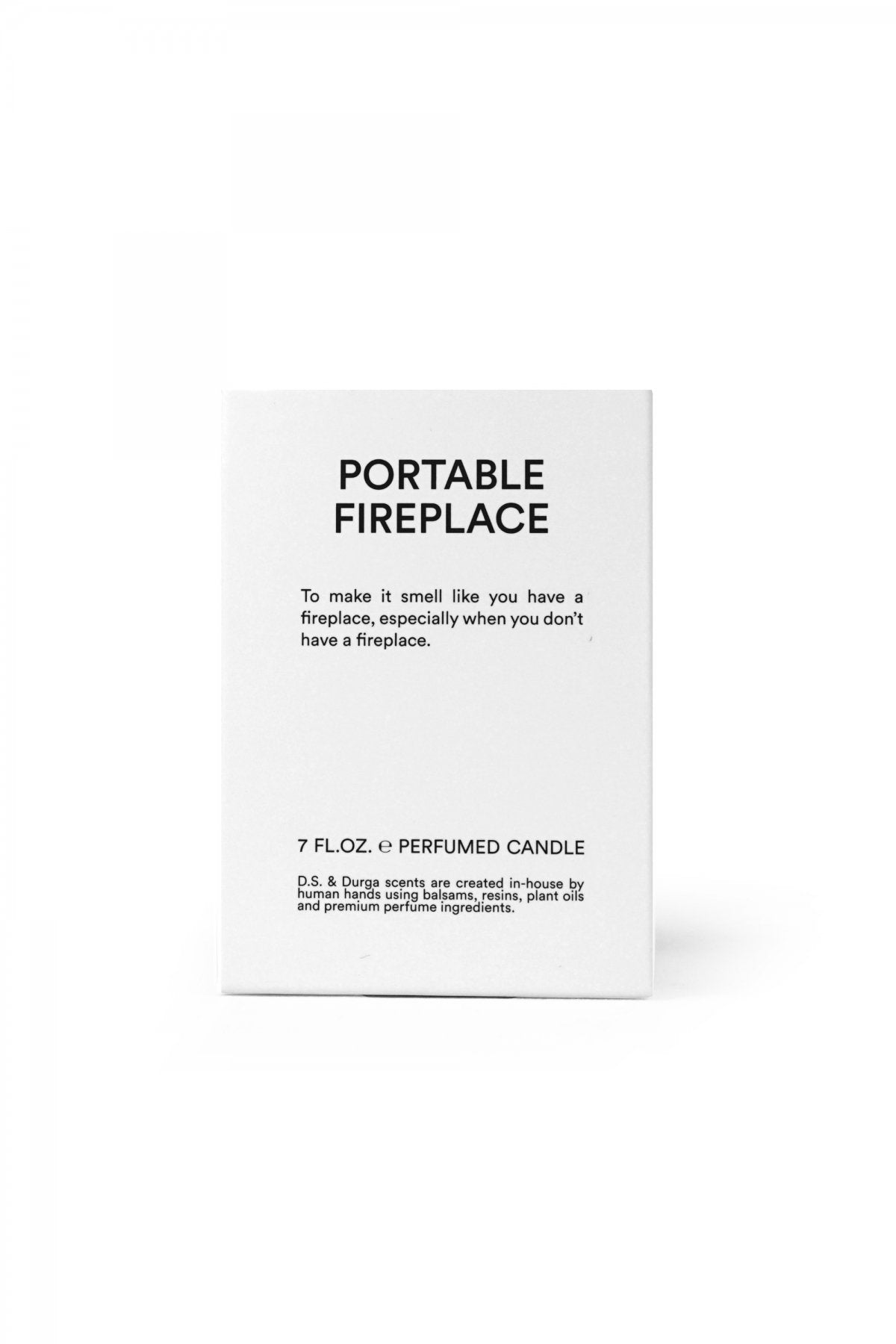 D.S. & DURGA - PERFUMED CANDLE - PORTABLE FIREPLACE