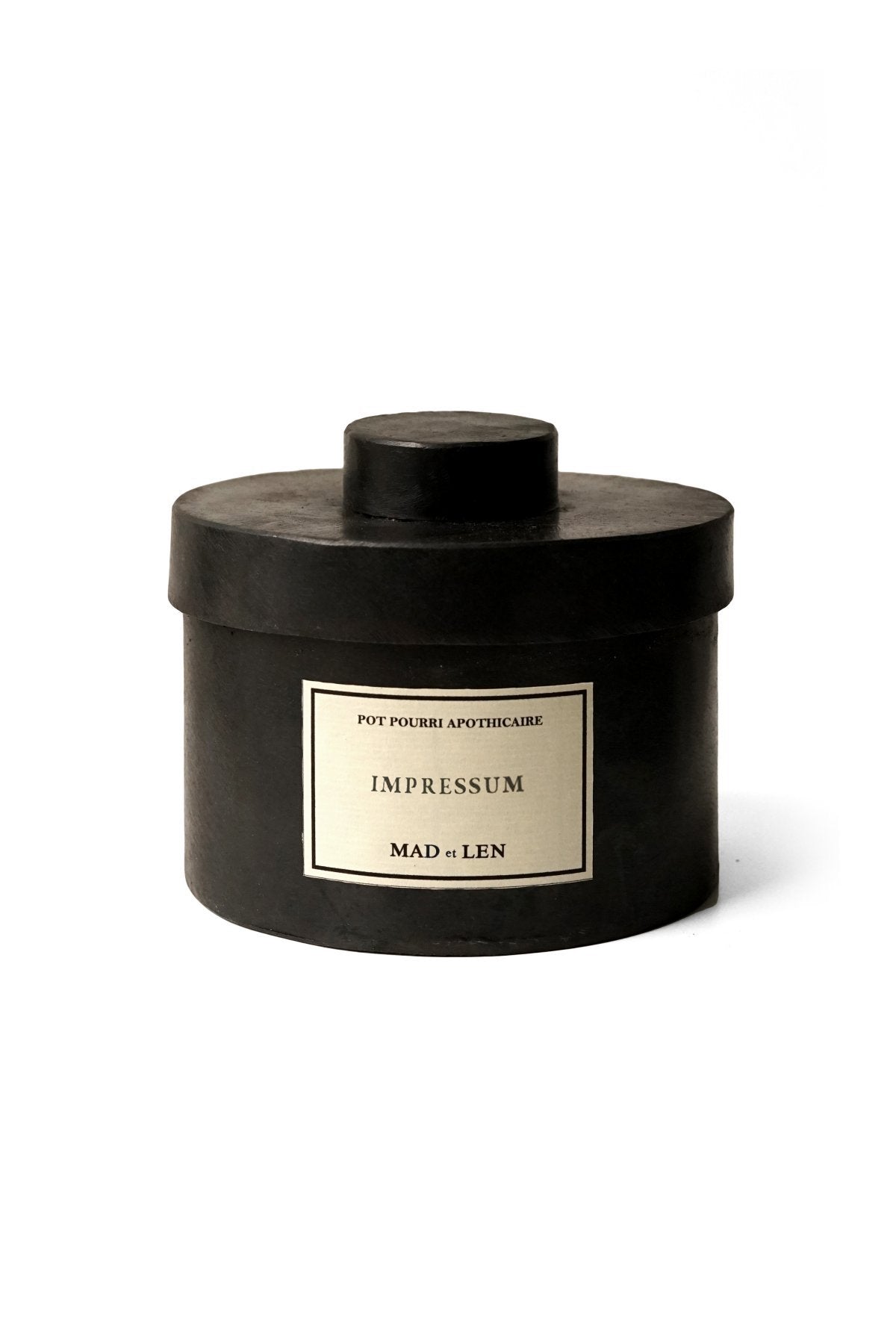 Pot Pourri d'Apothicaire BLACK LAVA ROCK - IMPRESSUM - 300g
