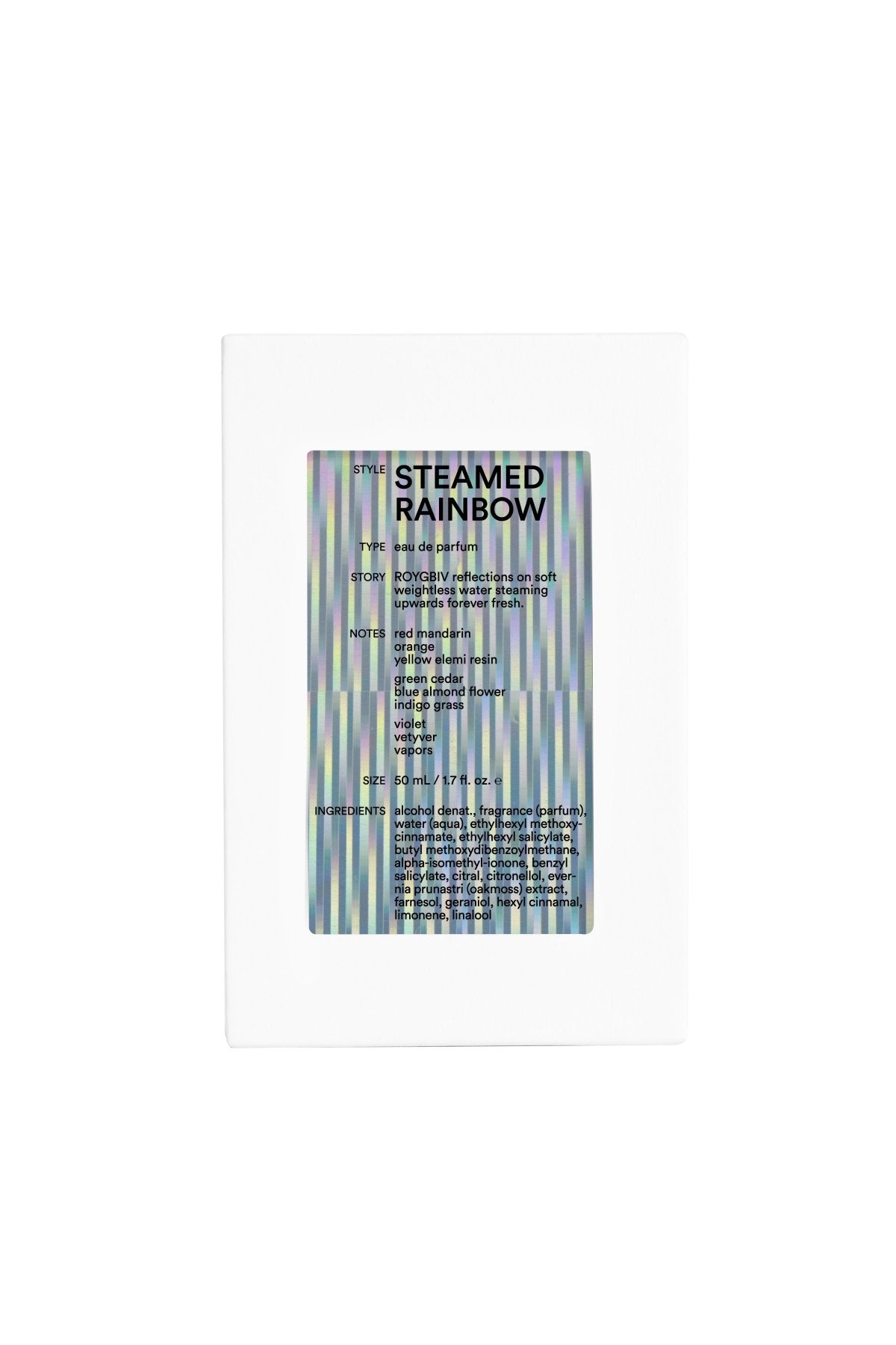 STEAMED RAINBOW