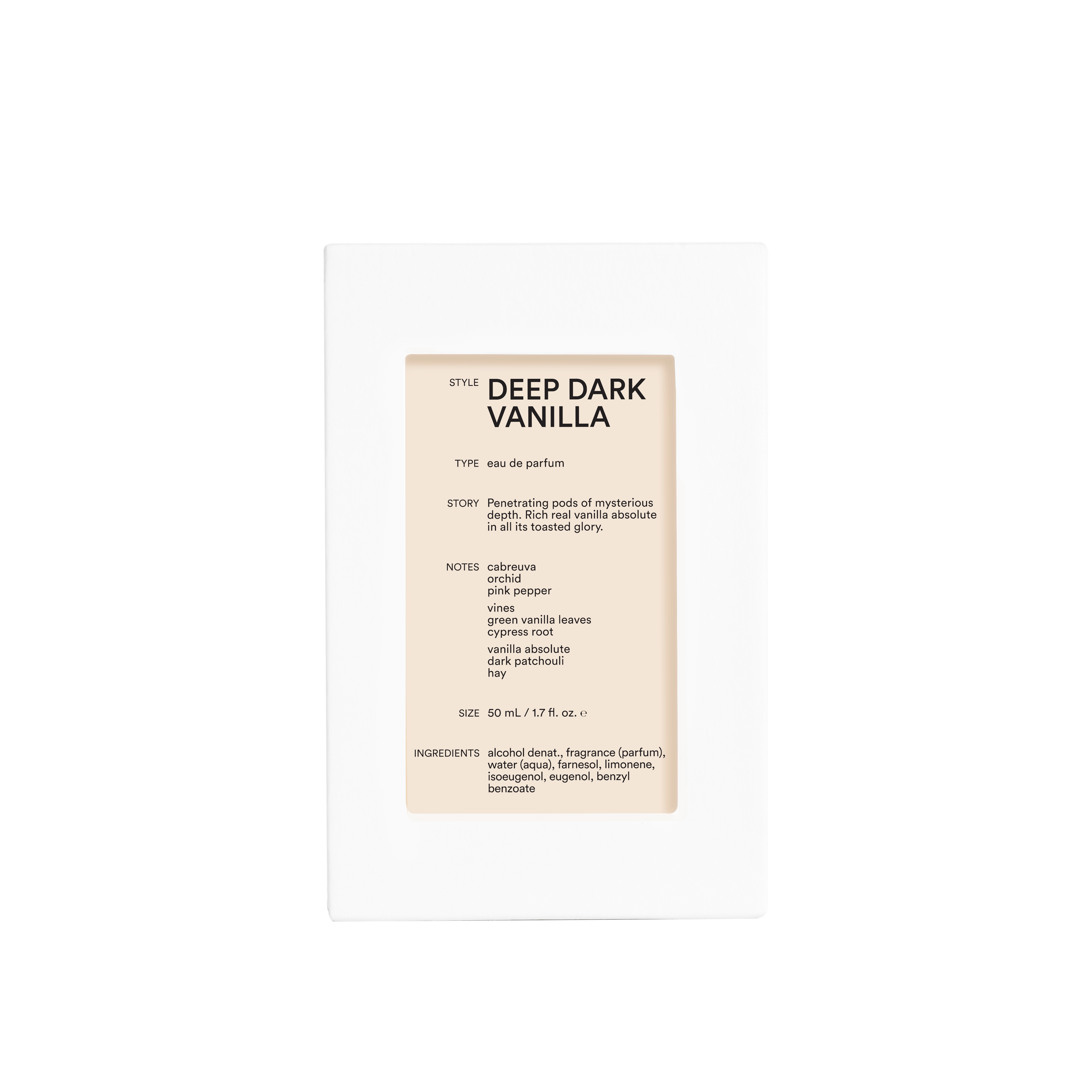 【2025年11月14日発売】DEEP DARK VANILLA