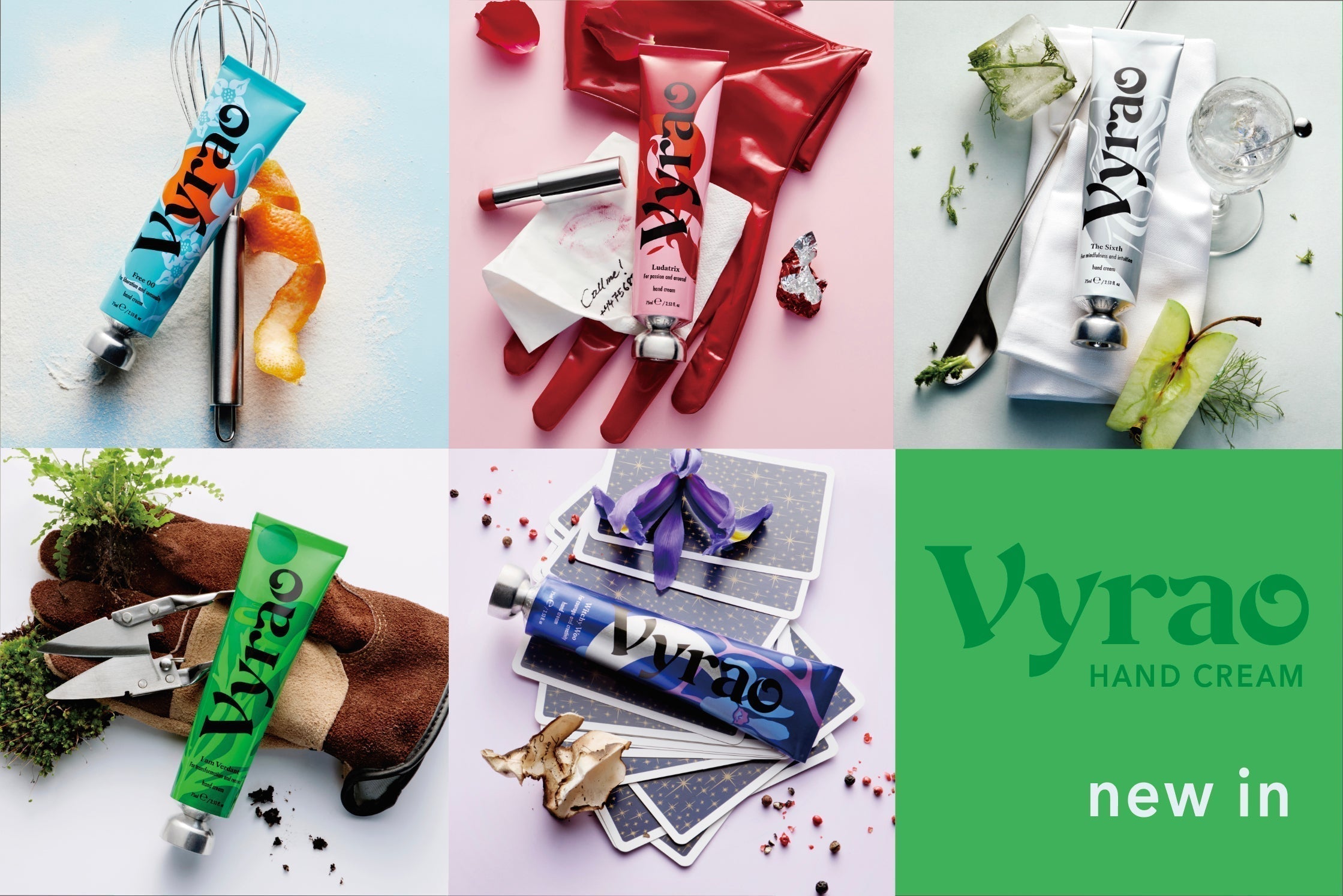 7月29日発売｜Vyrao Cream Scent Collection