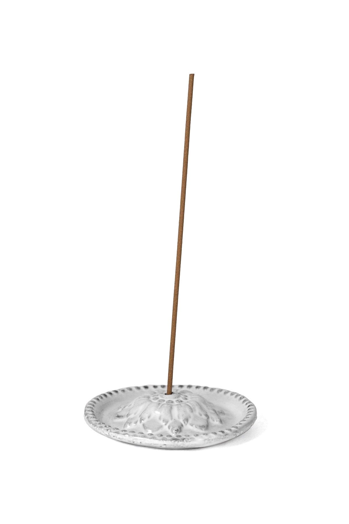 'EMILIE' INCENSE HOLDER ON SAUCER