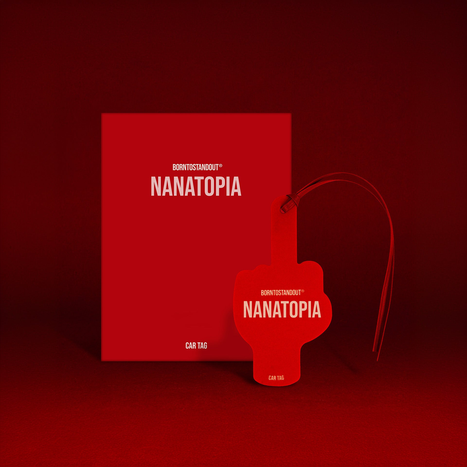 CAR TAG -  NANATOPIA